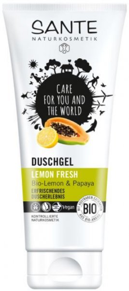 Duschgel Lemon Fresh 200ml SANTE