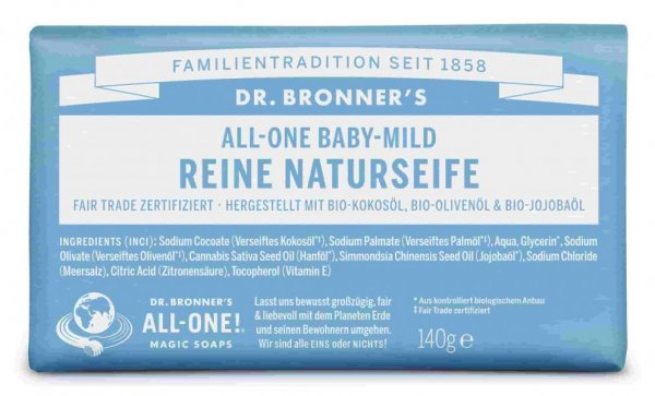 Naturseife Baby Mild Dr. Bronner's
