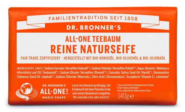 Naturseife Teebaum Dr. Bronner's