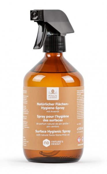 natürlicher Flächen-Hygienespray mit Arvenöl 500ml