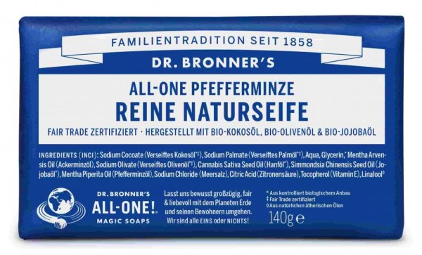 Naturseife Pfefferminze Dr. Bronner's