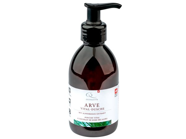 Vital-Dusche Arve mit Alpenrosen Extrakt 250ml Aromalife