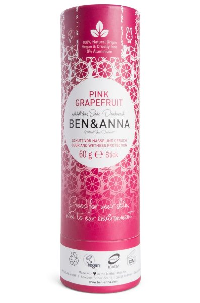 Pink Grapefruit Ben & Anna Deostick