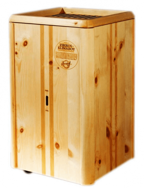 Klimabox furniert (Zirbenholz)