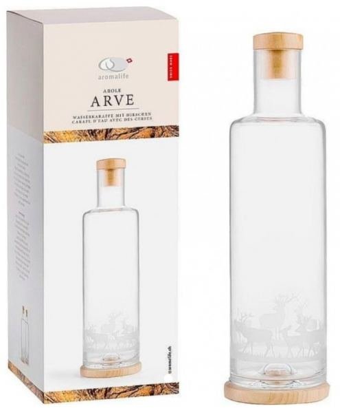 ArvenKaraffe im Hirsch Design 1 Liter