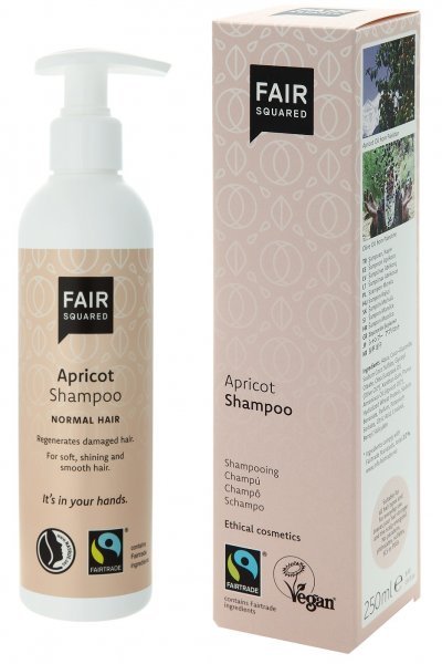 Fair Squared Shampoo Aprikose mit 250ml Inhalt - Vegan