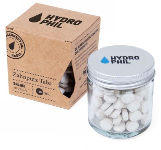 Zahnputz Tabs Salbei Hydro Phil - 130 Stück