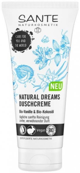Duschcreme Natural Dreams Bio-Vanille & Bio-Kokos