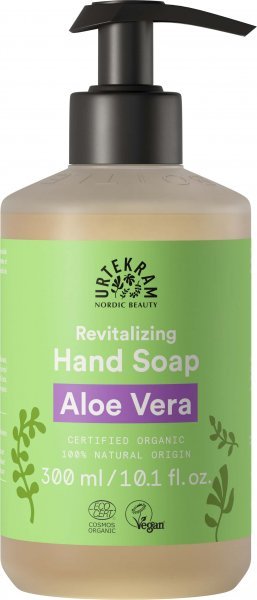 zart pflegende Flüssigseife mit reichhaltigem Aloe Vera-Extrakt und Glycerin