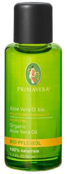 Pflegeöl von Primavera - 50ml naturreines Aloe Vera