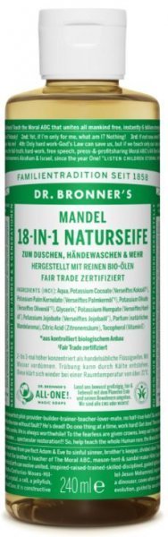 Naturseife Mandel 18-in-1 Dr. Bronner's