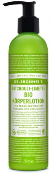 Körperlotion Patchouli-Limette Bio 240ml Dr. Bronner's