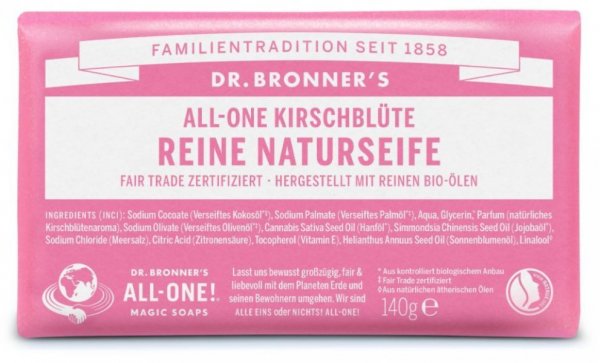 Naturseife Kirschblüte Dr. Bronner's