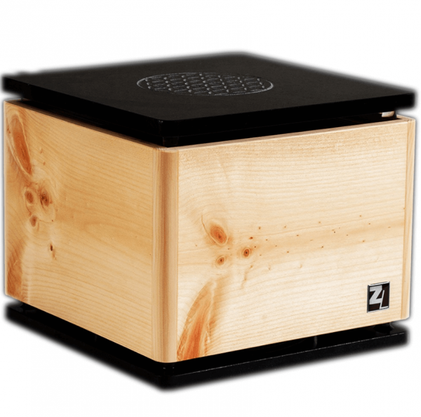 Zirbenlüfter Cube rondo - stone