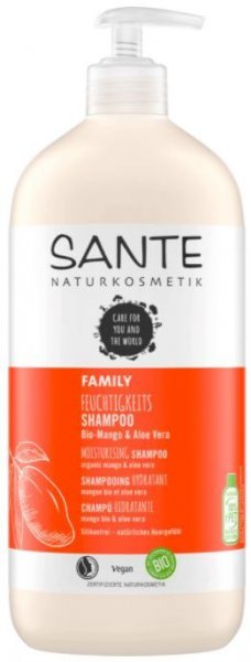 Shampoo Feuchtigkeit Bio-Mango und Aloe Vera 950ml SANTE