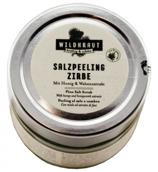 Salzpeeling Zirbe für eine erfrischende Hautregeneration