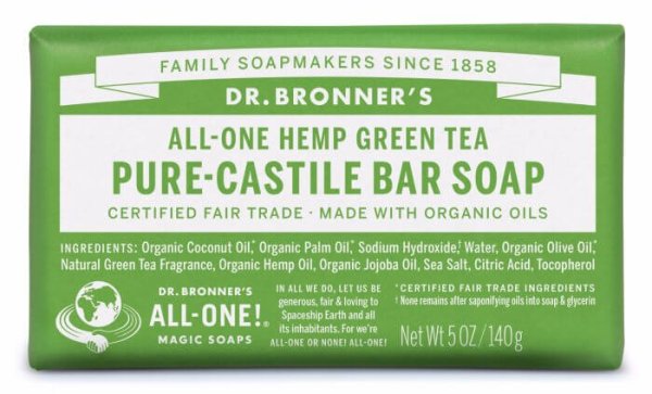 Naturseife Grüntee Dr. Bronner's