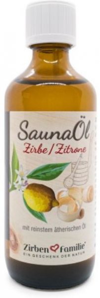 Saunaöl Zirbe & Zitrone 100ml Zirbenfamilie