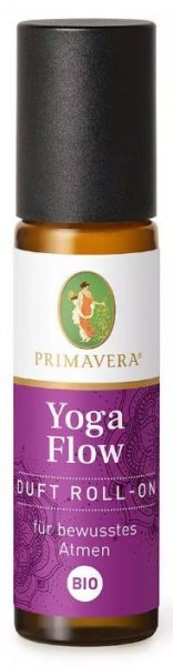 Duft Roll-On Yogaflow Bio von Primavera mit 10ml Inhalt
