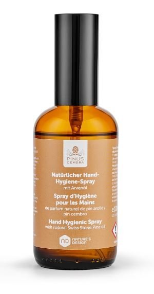 Hygienespray 100ml mit Arvenöl von nature's design