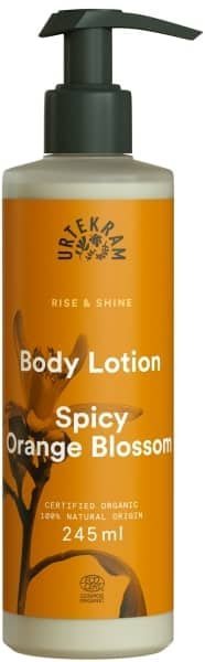 Orangenblüte (Spicy Orange Blossom) Körperlotion Rise & Shine 245ml von Urtekram