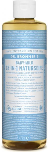 Naturseife Baby-Mild 18-in-1 Dr. Bronner's
