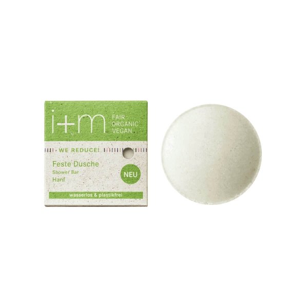 Feste Dusche Hanf 50g von i+m Naturkosmetik