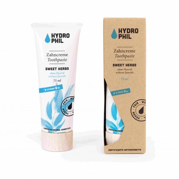 Zahncreme Sweet Herbs B12 Hydro Phil