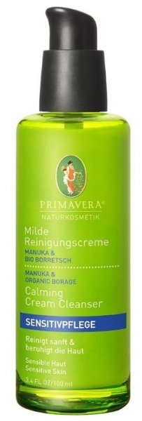 Sensitivpflege von Primavera mit Manuka und Borretsch