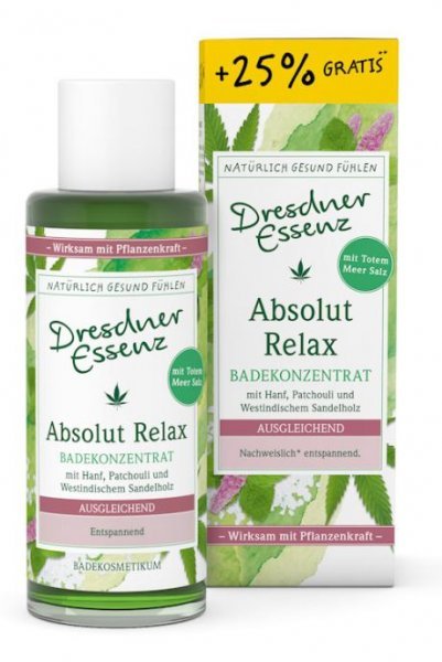 Absolut Relax Flüssigbad Dresdner Essenz 100ml