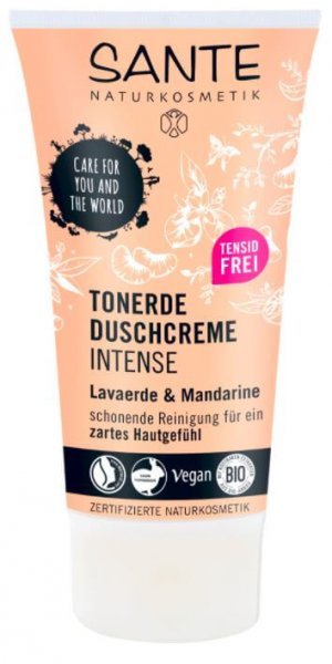 Duschcreme Tonerde mit Lavaerde und Mandarine