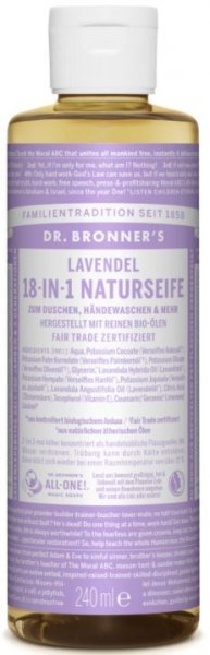 Naturseife Lavendel 18-in-1 Dr. Bronner's