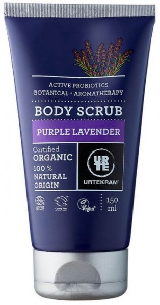 Lavendel Körperpeeling Purple 150ml von Urtekram