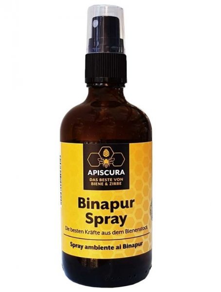 Binapur Raumspray 100ml - zirbe mit Imker-Honig