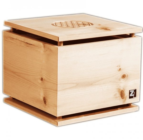 Zirbenlüfter Cube Pure aus Zirbenholz
