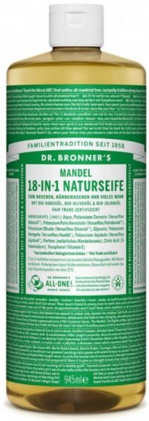 Naturseife Mandel 18-in-1 Dr. Bronner's