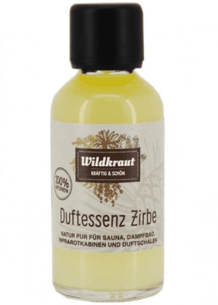 Duftessenz Zirbe von Wildkraut - für Ihre Sauna geeignet