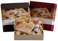 Zirbenholz-Herz mit Zirbenlüfter Zirbenöl 5ml Zirbenholz-Herz mit Zirbenlüfter Zirbenöl 5ml