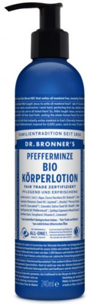 Körperlotion Pfefferminze Bio 240ml Dr. Bronner's