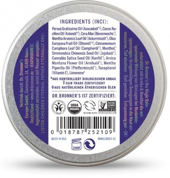 ArnikaMenthol Magic Balm 60g Dr. Bronner's Dr. Bronner's Marken