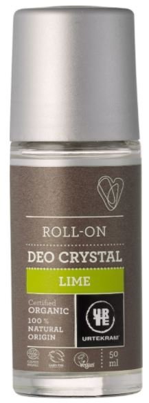 Limette Deo Roll-On Crystal von Urtekram