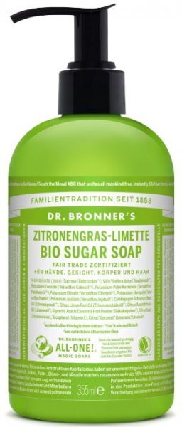 Flüssigseife Lemongrass & Limette 355ml Dr. Bronner's