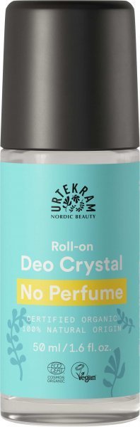 No Perfume Deo Roll-On Crystal 50ml - ohne Duftstoffe, mit Mineralsalz