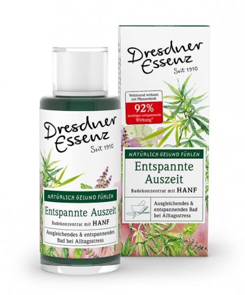 Badekonzentrat mit Hanf von Dresdner Essenz