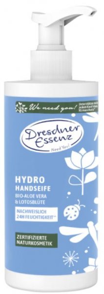 Handseife Hydro mit Aloe vera und Lotusblüte