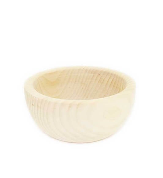 handgefertigte Arvenholzschale 11 cm