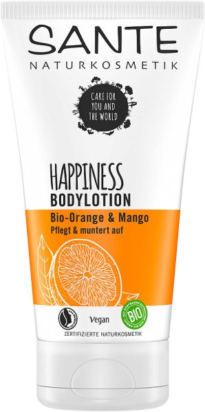 Bodylotion Happiness Bio-Orange & Mango SANTE